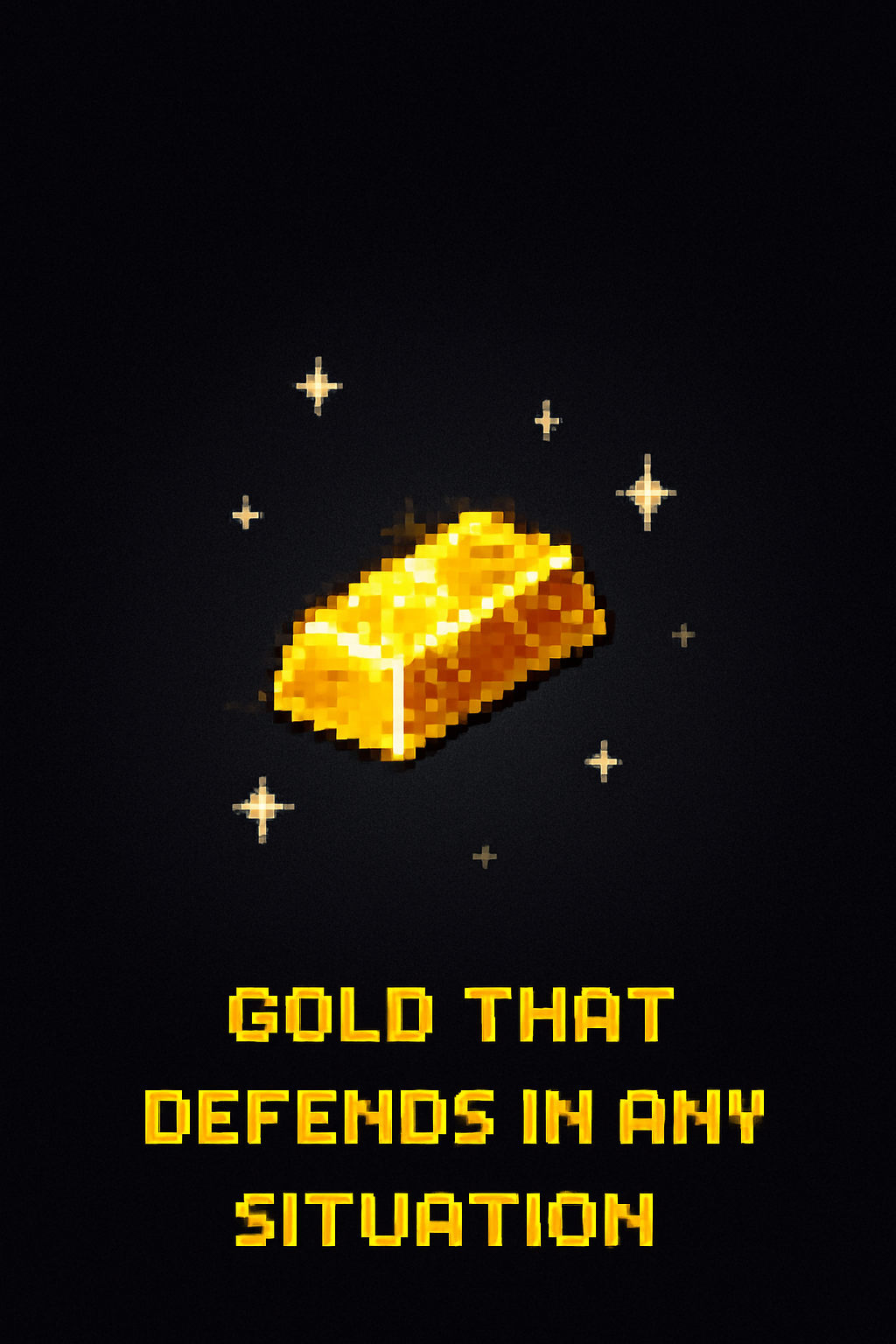 Gold bar animation